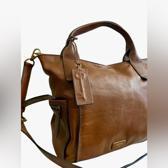 Fossil Emerson Medium Leather Satchel - Picture 2 of 15